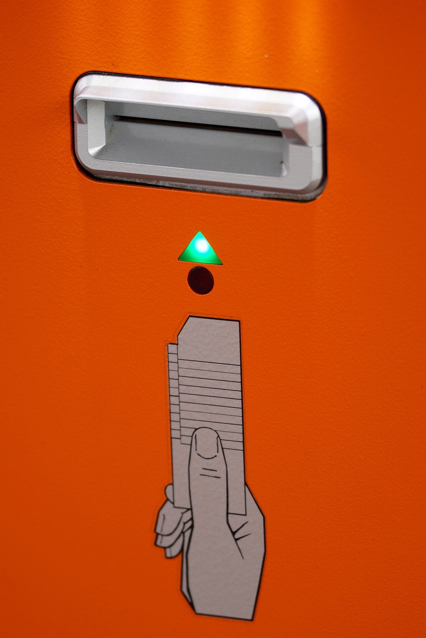 automatic, slot, ticket, devaluation, signal lamp